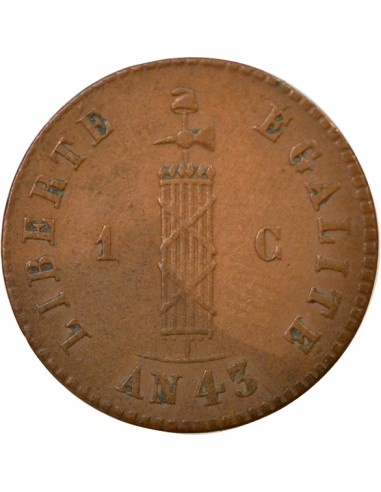 Haïti 1 centime Cuivre 1846