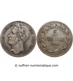 Belgique Belgique - 5 Francs Léopold I 1848