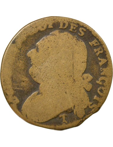Louis XVI au Faisceau 12 deniers Cuivre 1792