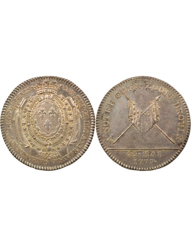 Louis Drouin Chambre de Commerce de Nantes 1 jeton Argent 1777