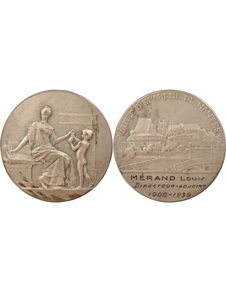 Caisse d'Epargne 1 jeton Argent Après 1939