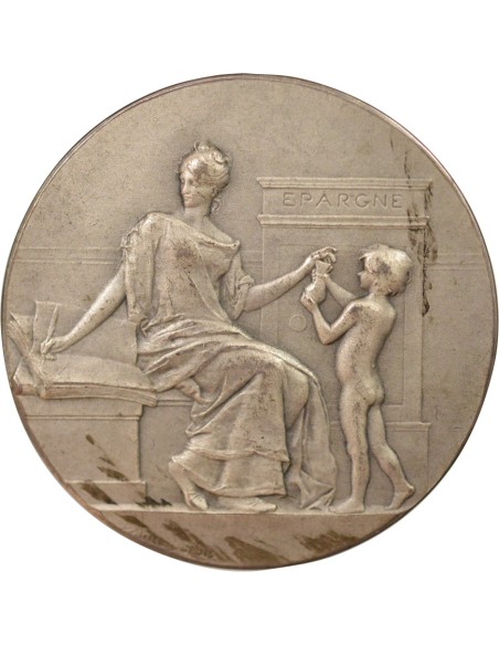 Caisse d'Epargne 1 jeton Argent Après 1939