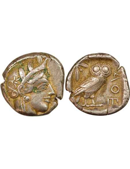 Grèce (Attique) 1 tétradrachme Argent Ve Siècle Av JC Athènes