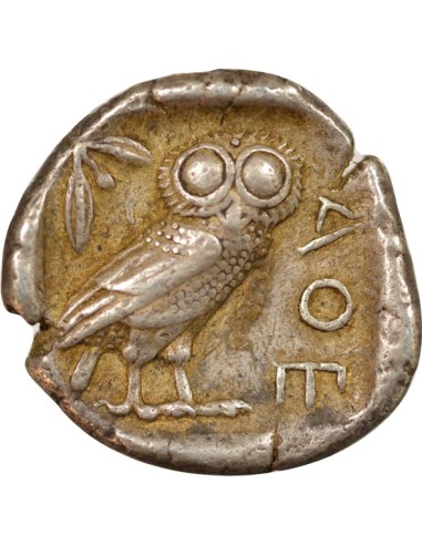 Grèce (Attique) 1 tétradrachme Argent Ve Siècle Av JC Athènes