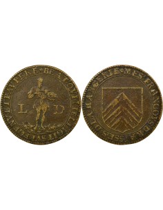 François de Raisse Eglise St Jean en Grève 1 jeton Laiton XVIe Siècle