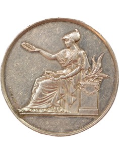 Ecole Gratuite de Dessin 1 jeton Argent 1862 2