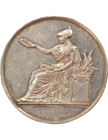 Ecole Gratuite de Dessin 1 jeton Argent 1862