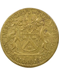 Auguste Robert de Pomereu Prévôt de Paris 1 jeton Laiton 1684 2