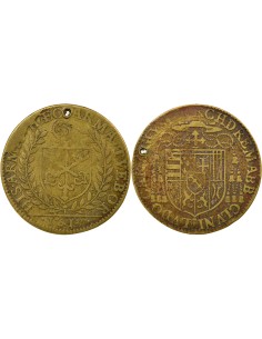 Louis III de Guise Cardinal 1 jeton Laiton 1618