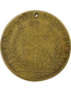 Louis III de Guise Cardinal 1 jeton Laiton 1618 2