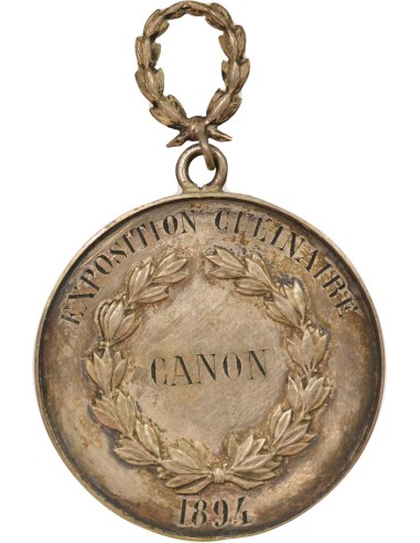 Exposition Culinaire 1 jeton Argent 1894