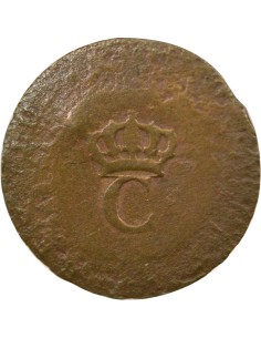 Antilles Françaises Louis XVI Réformé 1 sol Billon 1779-1797 2