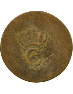 Antilles Françaises Louis XVI 2e Type 1 sol Billon 1779-1797 2