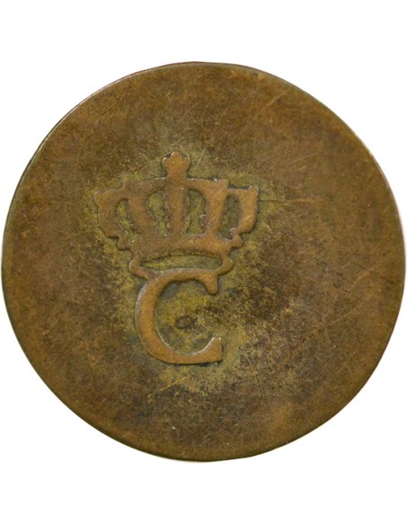 Antilles Françaises Louis XVI 2e Type 1 sol Billon 1779-1797