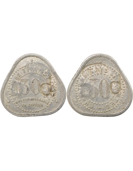 Tramways de Nantes 30 centimes Aluminium