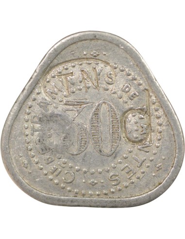 Tramways de Nantes 30 centimes Aluminium