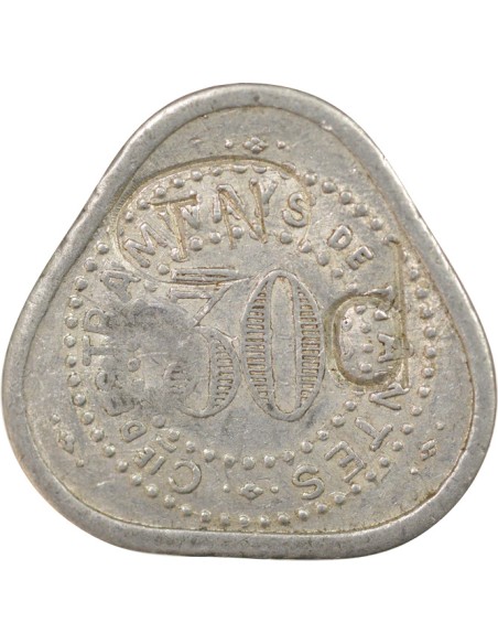 Tramways de Nantes 30 centimes Aluminium