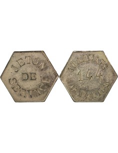 1 jeton Zinc Nickelé