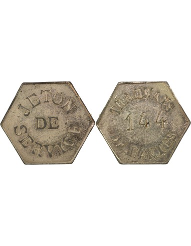 1 jeton Zinc Nickelé