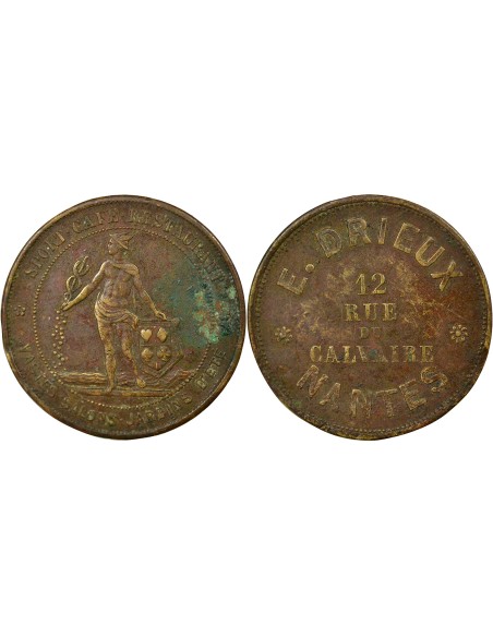 Publicitaire 1 jeton Laiton 1890-1900