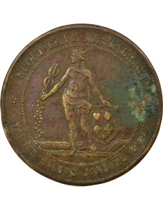 Publicitaire 1 jeton Laiton 1890-1900 2