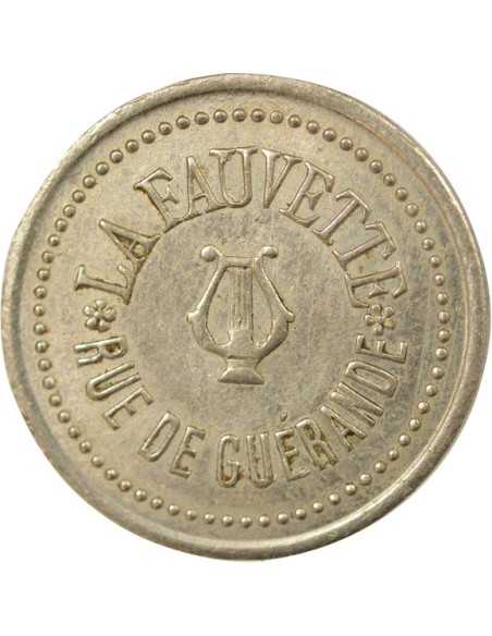 Jeton d'Audition 1 jeton Laiton Nickelé