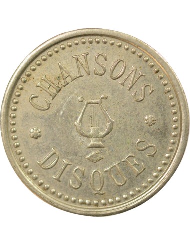 Jeton d'Audition 1 jeton Laiton Nickelé