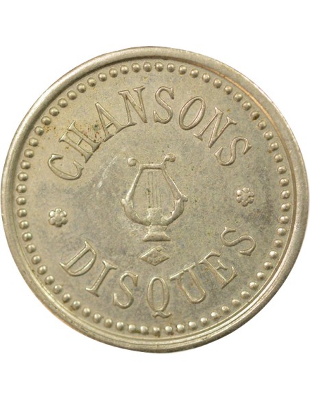 Jeton d'Audition 1 jeton Laiton Nickelé