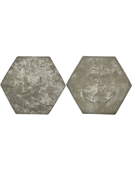 Société Coopérative 25 centimes Zinc 1919