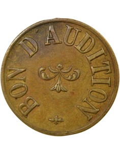 Jeton d'Audition 1 jeton Laiton 2