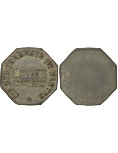 Tramways de Nantes 1 jeton Zinc