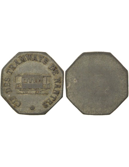 Tramways de Nantes 1 jeton Zinc