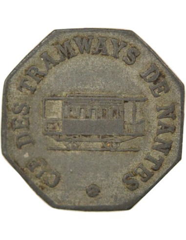 Tramways de Nantes 1 jeton Zinc