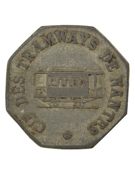 Tramways de Nantes 1 jeton Zinc