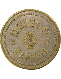 Jeton d'Audition 1 jeton Laiton Nickelé 2