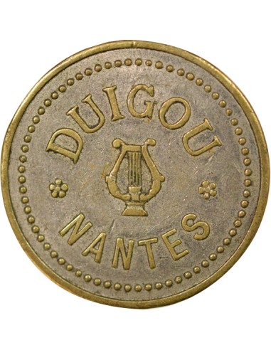 Jeton d'Audition 1 jeton Laiton Nickelé