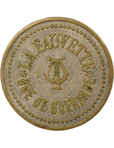 Jeton d'Audition 1 jeton Laiton Nickelé