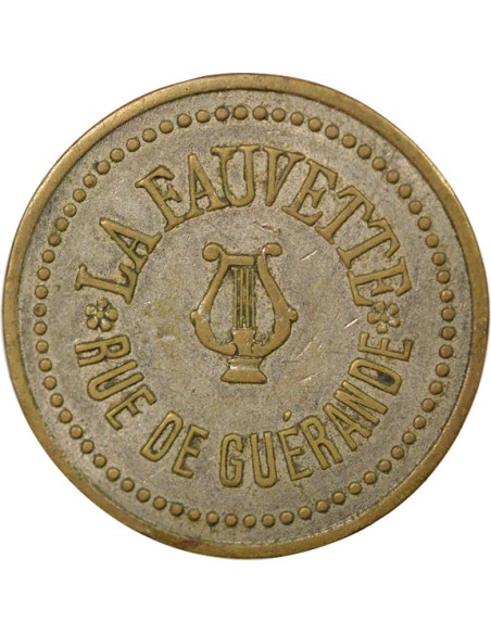 Jeton d'Audition 1 jeton Laiton Nickelé