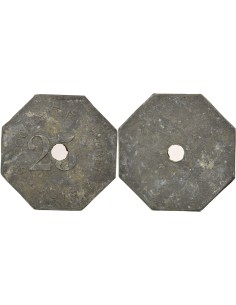 Société Coopérative 25 centimes Zinc 1919