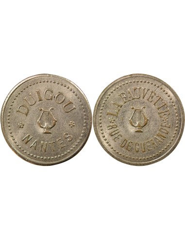 Jeton d'Audition 1 jeton Laiton Nickelé