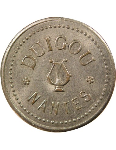 Jeton d'Audition 1 jeton Laiton Nickelé