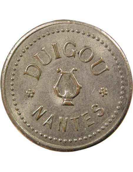 Jeton d'Audition 1 jeton Laiton Nickelé