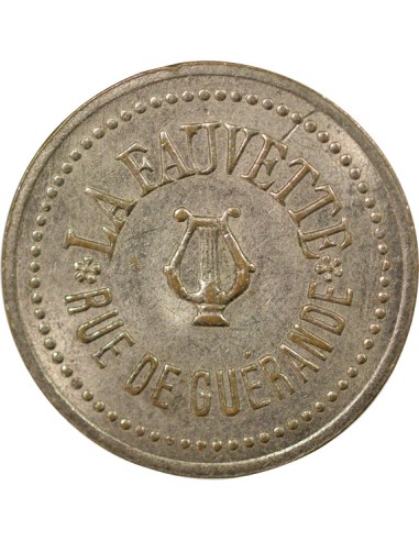 Jeton d'Audition 1 jeton Laiton Nickelé