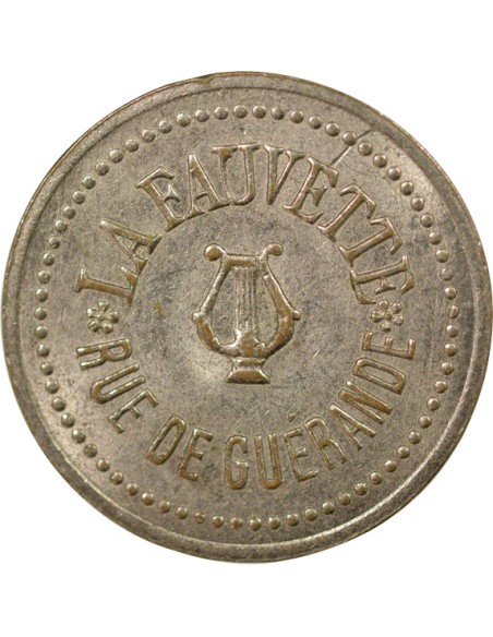Jeton d'Audition 1 jeton Laiton Nickelé