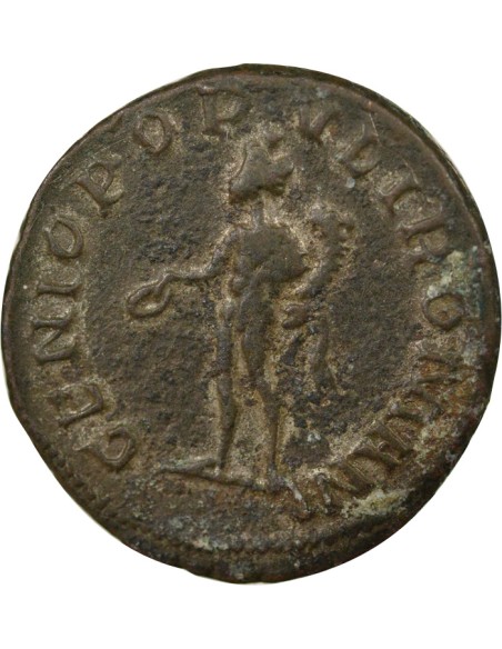 Rome Empire Maximien Hercule Génie 1 ae Cuivre 300-305 Londres