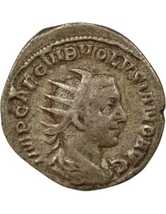Rome Empire Volusien Virtus 1 antoninien Billon 252 R Rome 2