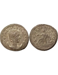 Rome Empire Otacilia Severa Concordia 1 antoninien Billon 247 R Rome