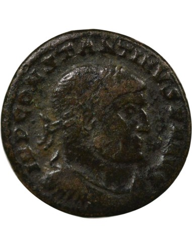 Rome Empire Constantin Ier Sol 1 nummus Cuivre 313 Arles