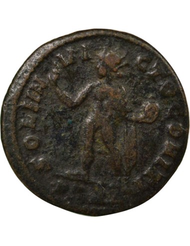 Rome Empire Constantin Ier Sol 1 nummus Cuivre 313 Arles