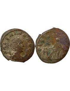 Rome Empire Salonine Pietas 1 antoninien Billon 257-258 R Rome